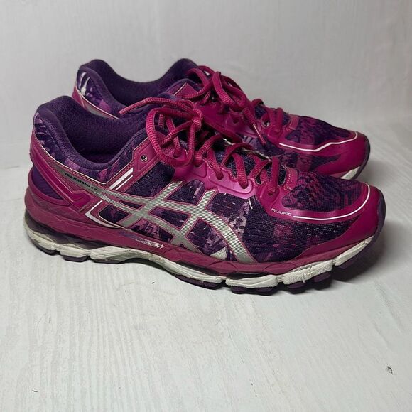 Asics Womens Gel-Kayano 22 Multi-Colored Running Shoes US 9 EUR 40 - Picture 5 of 9
